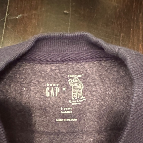 GAP Kids Matching Set - Navy and Pink Heart Print - Picture 2 of 4